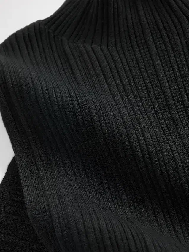 Rib Midi Sweater Dress