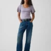 Rib Scoop T-Shirt
