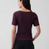 Rib Scoop T-Shirt