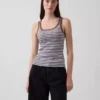 Rib Scoop Tank Top