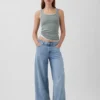 Rib Scoop Tank Top