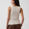 Rib Scoop Tank Top