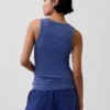 Rib Scoop Tank Top