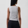 Rib Scoop Tank Top