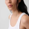 Rib Scoop Tank Top