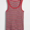 Rib Scoop Tank Top