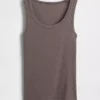 Rib Scoop Tank Top