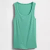 Rib Scoop Tank Top