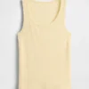 Rib Scoop Tank Top