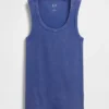 Rib Scoop Tank Top