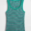 Rib Scoop Tank Top