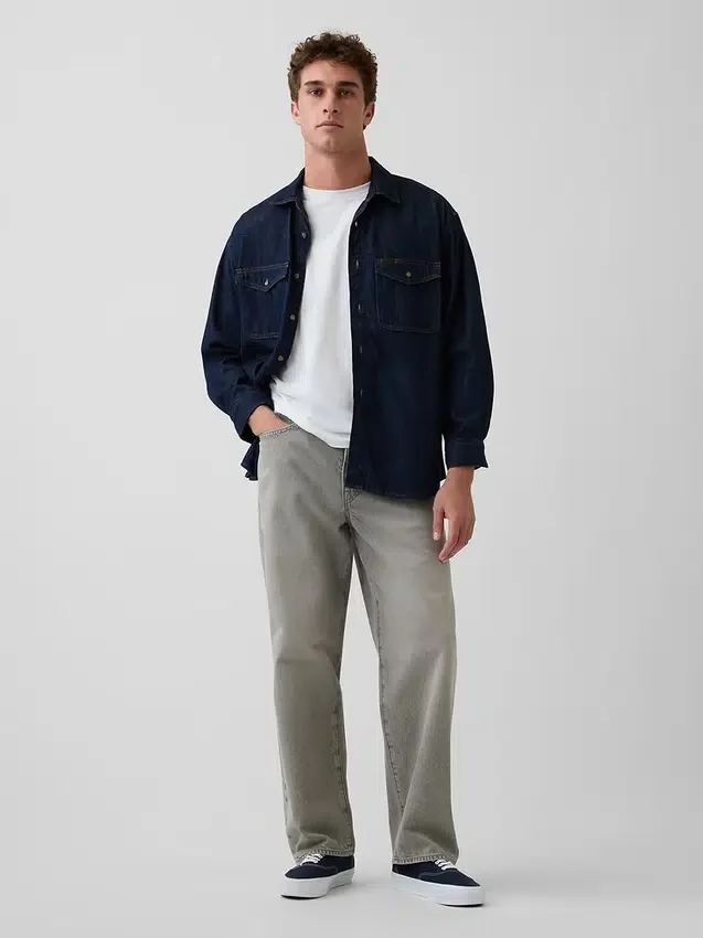Rigid Baggy Jeans