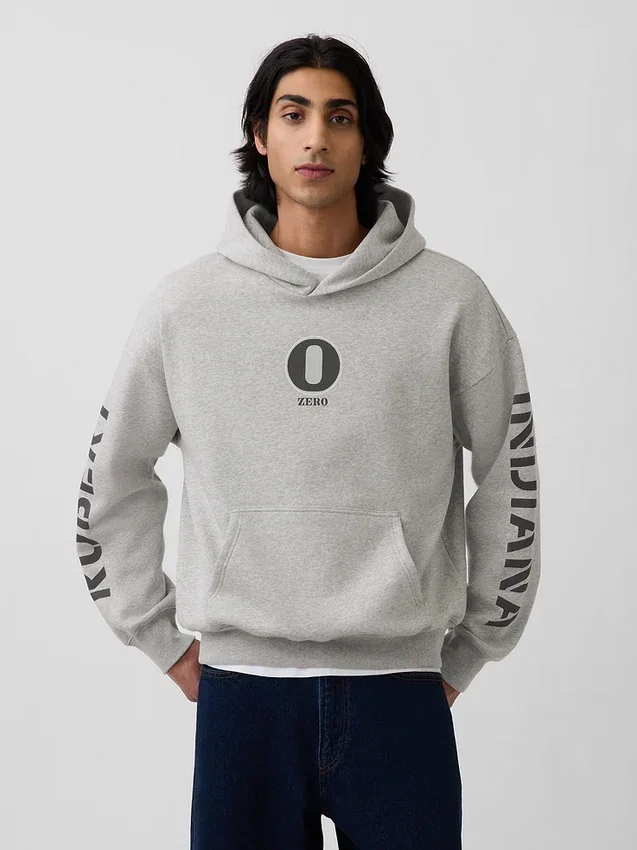 Robert Indiana Vintagesoft Graphic Hoodie