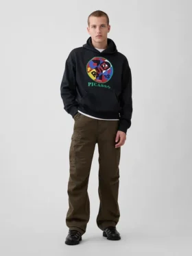 Robert Indiana Vintagesoft Graphic Hoodie