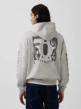 Robert Indiana Vintagesoft Graphic Hoodie
