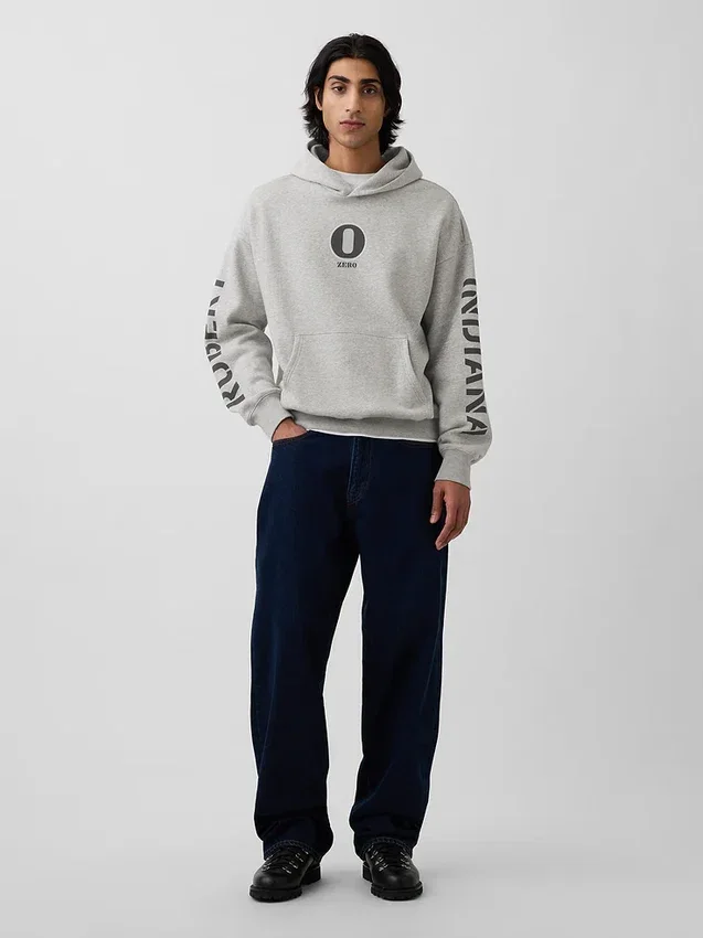 Robert Indiana Vintagesoft Graphic Hoodie