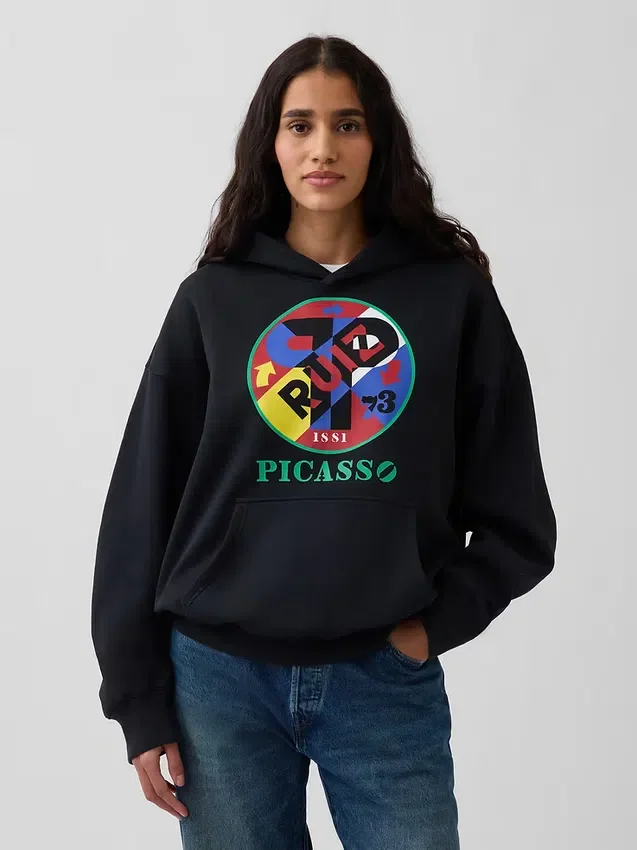 Robert Indiana Vintagesoft Graphic Hoodie