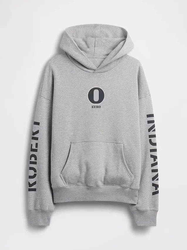 Robert Indiana Vintagesoft Graphic Hoodie