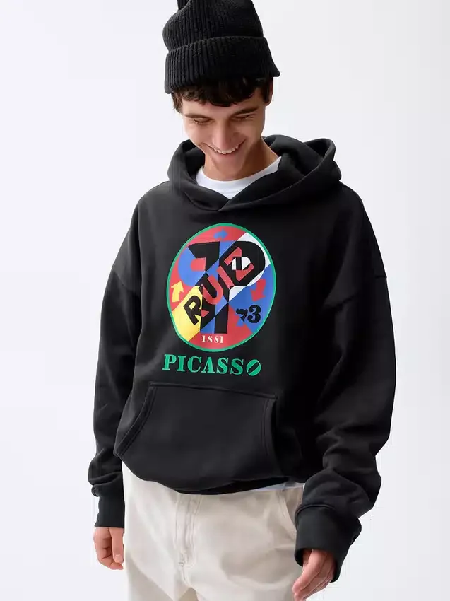 Robert Indiana Vintagesoft Graphic Hoodie