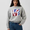 Robert Indiana Vintagesoft Love Sweatshirt