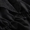 Ruffle Collar V-Neck Top