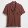 Ruffle Pj Shirt