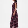 Ruffle V-Neck Maxi Dress