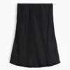 Satin Bias-Cut Skirt
