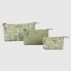 Sazan X Jujube 3 Piece Pouch Set