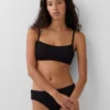 Scoop-Neck Rib Bikini Top
