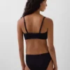 Scoop-Neck Rib Bikini Top