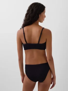 Scoop-Neck Rib Bikini Top