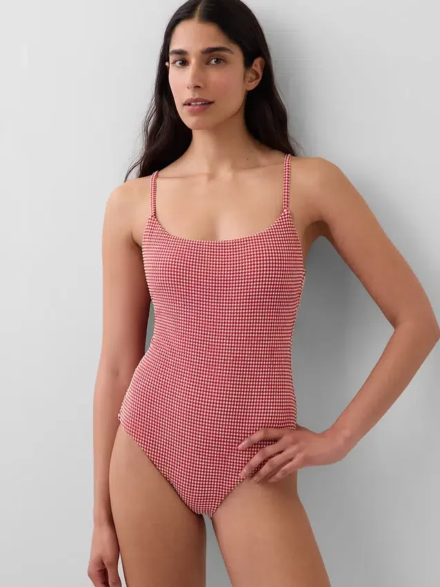Scoop Neck Swimsuit