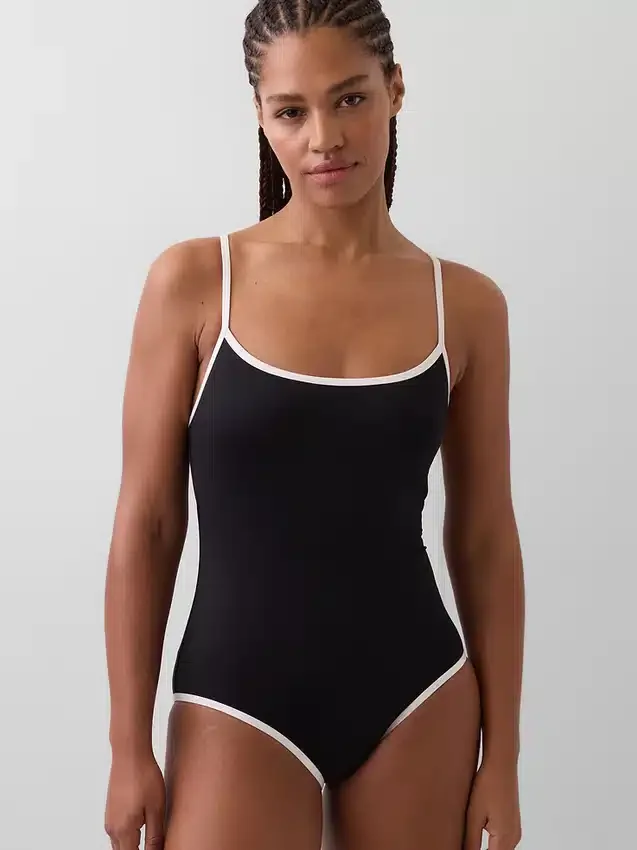 Scoop Neck Swimsuit