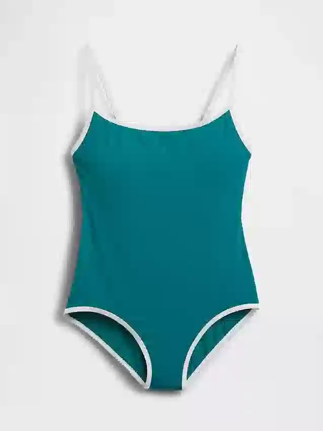 Scoop Neck Swimsuit