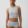 Seamless Rib Crop Tank Top