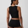 Seamless Rib Crop Tank Top