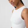 Seamless Rib Crop Tank Top