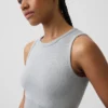 Seamless Rib Crop Tank Top