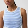 Seamless Rib Crop Tank Top