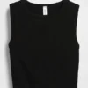 Seamless Rib Crop Tank Top