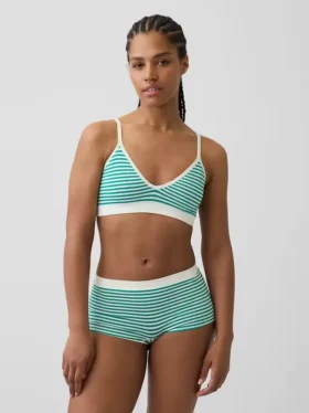 Seamless Rib Triangle Bralette