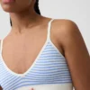 Seamless Rib Triangle Bralette