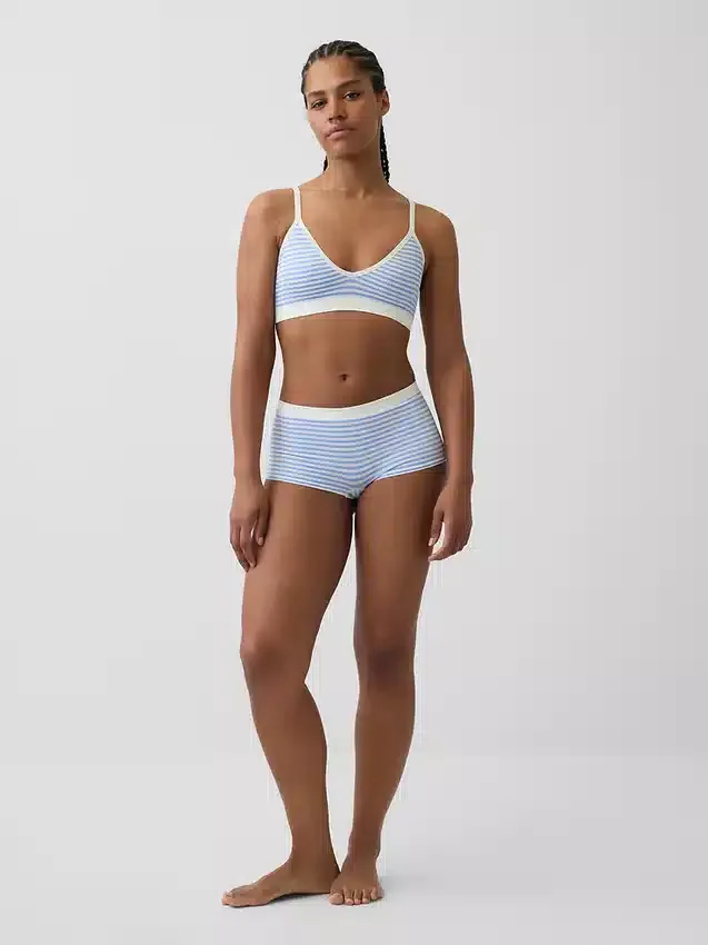 Seamless Rib Triangle Bralette