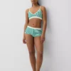 Seamless Rib Triangle Bralette