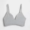 Seamless Rib Triangle Bralette