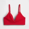 Seamless Rib Triangle Bralette
