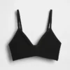 Seamless Rib Triangle Bralette