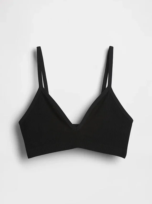 Seamless Rib Triangle Bralette