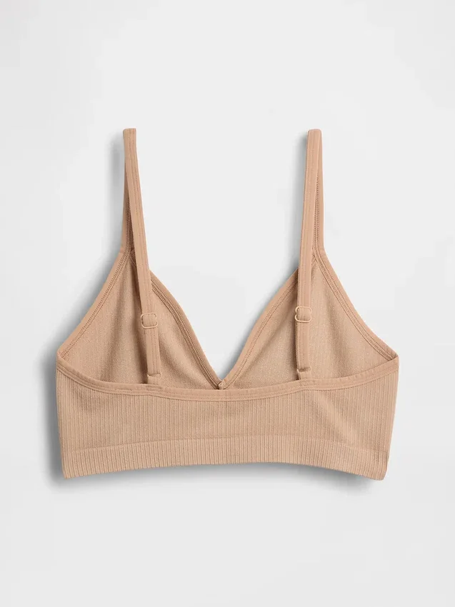 Seamless Rib Triangle Bralette